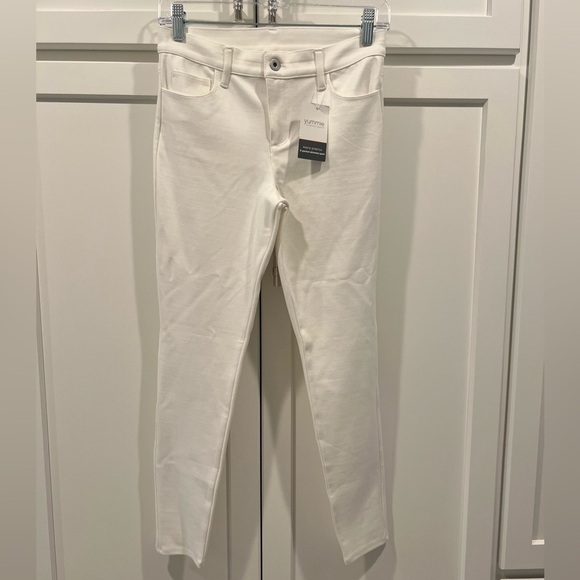 NWT!! Yummie by Heather Thomson Dena Skimmer 5 pocket pant. Size XS. White. - Picture 6 of 8